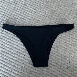 black triangl bikini bottoms